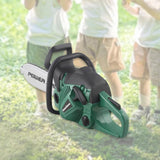 Maxbell Chainsaw Toy for Kids Funny Chain Saw for 3+ Year Olds Childrens Day Outdoor Green with Silver