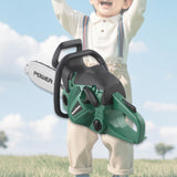 Maxbell Chainsaw Toy for Kids Funny Chain Saw for 3+ Year Olds Childrens Day Outdoor Green with Silver