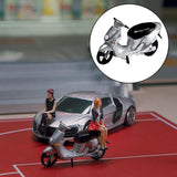 Maxbell 1:64 Scale Motorcycle Model Toy for Boys Girls Adults Ages 6 7 8 9 10 11 12+