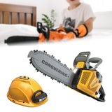 Maxbell Kids Chainsaw Toy Educational Toy for Boys Girls with Hat Pretend Play Tools