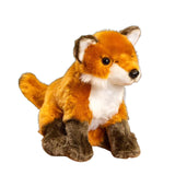 Maxbell Plush Fox Toy Living Room Decoration Lifelike Cute Plush Doll for Teens Kids