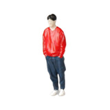 Maxbell 1:64 Home Decor Centerpiece Mini Figure Model for Study Room Bedroom Desktop Boy In Red