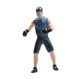Maxbell 1:64 Home Decor Centerpiece Mini Figure Model for Study Room Bedroom Desktop Boxer