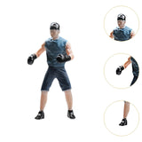 Maxbell 1:64 Home Decor Centerpiece Mini Figure Model for Study Room Bedroom Desktop Boxer