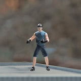 Maxbell 1:64 Home Decor Centerpiece Mini Figure Model for Study Room Bedroom Desktop Boxer