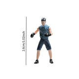 Maxbell 1:64 Home Decor Centerpiece Mini Figure Model for Study Room Bedroom Desktop Boxer