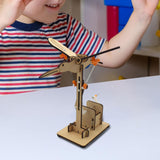 Maxbell 3D Assemble Wild Goose Model Desk Decor Hobbies Gifts Hand Crank Science Toy