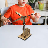 Maxbell 3D Assemble Wild Goose Model Desk Decor Hobbies Gifts Hand Crank Science Toy