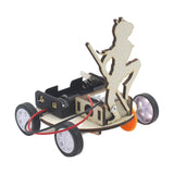 Maxbell Educational DIY Craft Kit Unpainted Birthday Gift Mini Toy Stem Learning Toy