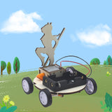 Maxbell Educational DIY Craft Kit Unpainted Birthday Gift Mini Toy Stem Learning Toy