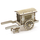 Maxbell DIY Chinese Carriage Model Wood Stem Project Toy Educational Science Toy Kit