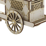 Maxbell DIY Chinese Carriage Model Wood Stem Project Toy Educational Science Toy Kit