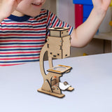 Maxbell Kids DIY Microscope Science Set Material Package Creative Educational Crafts