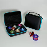 Maxbell Professional Yoyo Storage Case Interior Mesh Bag 6 Yoyo Storage Compartments blue