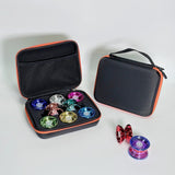 Maxbell Professional Yoyo Storage Case Interior Mesh Bag 6 Yoyo Storage Compartments orange