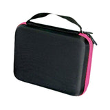 Maxbell Professional Yoyo Storage Case Interior Mesh Bag 6 Yoyo Storage Compartments rose red