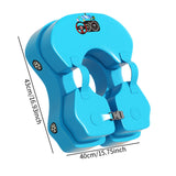 Maxbell Non Inflatable Float Children Boys and Girls Lightweight Kids Swimming Float Blue