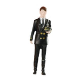 Maxbell 1:64 Boy Model Figure Pose Scene Ornament Tiny People Miniature Scenes Decor uniform