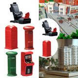 Maxbell 1/64 Miniature Scenes Realistic Painted Collectibles Layout Props Tiny Model Arcade Match Game