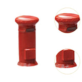 Maxbell 1/64 Miniature Scenes Realistic Painted Collectibles Layout Props Tiny Model Postbox Red