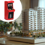 Maxbell 1/64 Miniature Scenes Realistic Painted Collectibles Layout Props Tiny Model Arcade