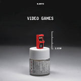 Maxbell 1/64 Miniature Scenes Realistic Painted Collectibles Layout Props Tiny Model Arcade