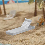 Maxbell 1/64 Miniature Scenes Realistic Layout Props Collectibles Resin Figure Model Beach Chair