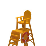 Maxbell 1/64 Miniature Scenes Realistic Layout Props Collectibles Resin Figure Model Lifesaving Chair