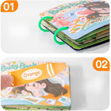 Maxbell Busy Sticker Book Homeschool Activities Learning Toy for Birthday Gifts Kids 12 Pages