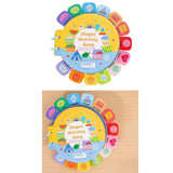 Maxbell Busy Sticker Book Homeschool Activities Learning Toy for Birthday Gifts Kids Shape Cognitive