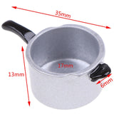 Maxbell 1/12 Dollhouse Pressure Cooker Mini Alloy Model for Kids Children Boys Girls