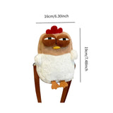 Maxbell Chicken Shoulder Bag Casual Crossbody for Birthday Gift Indoor Outdoor Party