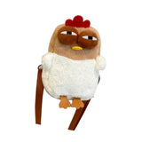 Maxbell Chicken Shoulder Bag Casual Crossbody for Birthday Gift Indoor Outdoor Party