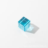 Maxbell Rainbow Building Blocks Set Rainbow Building Acrylic Cube for 3-6 Kids