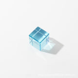 Maxbell Rainbow Building Blocks Set Rainbow Building Acrylic Cube for 3-6 Kids