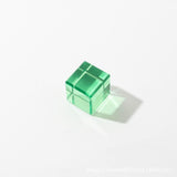 Maxbell Rainbow Building Blocks Set Rainbow Building Acrylic Cube for 3-6 Kids