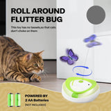 Maxbell Electronic Interactive Cat Toy Intelligent Companion 2 in 1 Automatic Teaser