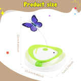 Maxbell Electronic Interactive Cat Toy Intelligent Companion 2 in 1 Automatic Teaser