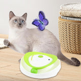 Maxbell Electronic Interactive Cat Toy Intelligent Companion 2 in 1 Automatic Teaser