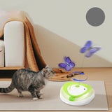 Maxbell Electronic Interactive Cat Toy Intelligent Companion 2 in 1 Automatic Teaser