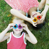 Maxbell Wooden Kaleidoscope Sensory Kids Rotating Kaleidoscope for over 3+ Years Old