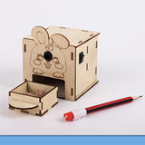 Maxbell Kids DIY Pencil Sharpener Making Set Gift Material Package Technology Gadget