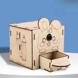 Maxbell Kids DIY Pencil Sharpener Making Set Gift Material Package Technology Gadget