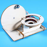 Maxbell DIY Magnetic Rolling Bead Experiment Kit Material Package Technology Gadget