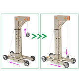 Maxbell Wood Building Block Kit Practice Science Toys for Elementary Boys Girls Kids