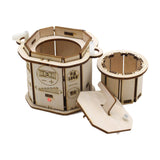 Maxbell Pressure Cooker Model Wood Building Block Kit for Elementary Students School