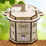 Maxbell Pressure Cooker Model Wood Building Block Kit for Elementary Students School