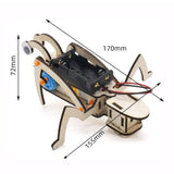 Maxbell Robot Model Kit Wooden Middle School Science Project DIY Science Project Toy