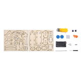 Maxbell Robot Model Kit Wooden Middle School Science Project DIY Science Project Toy