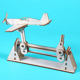 Maxbell DIY Airplane Assembly Toy Science Teaching Toys for Gift Tabletop Decor Kids